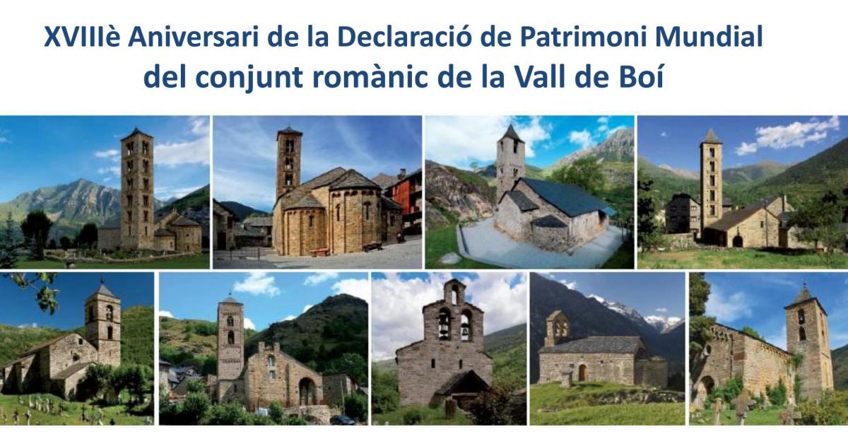 18 anys Patrimoni Mundial Romànic Vall de Boí