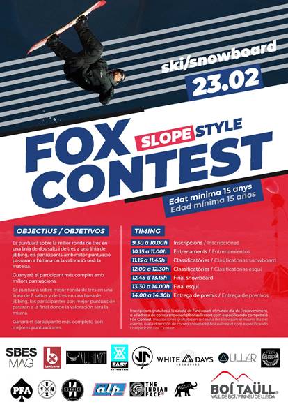 fox contest Boí Taüll Resort