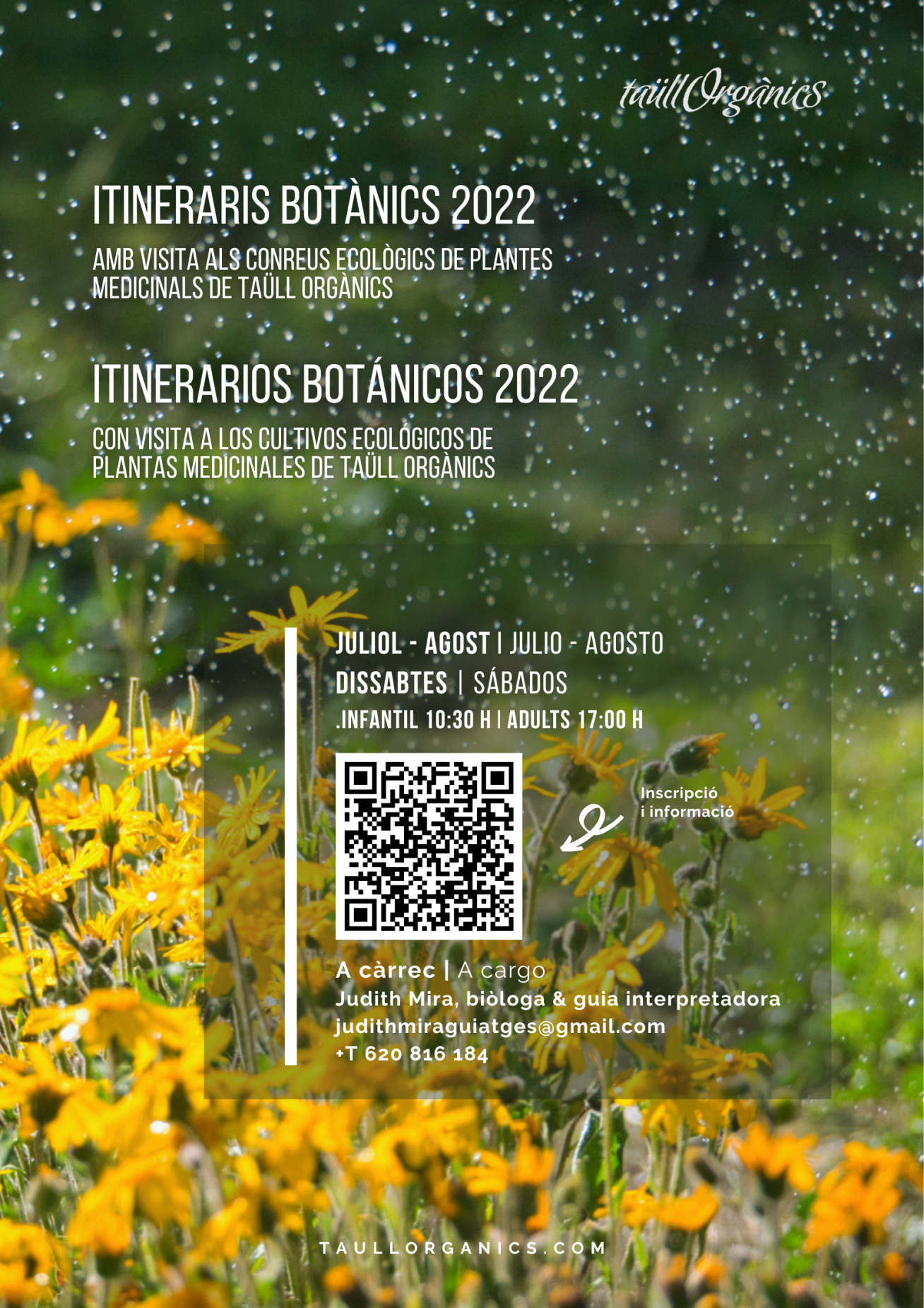 Itineraris botànics Taüll Organics