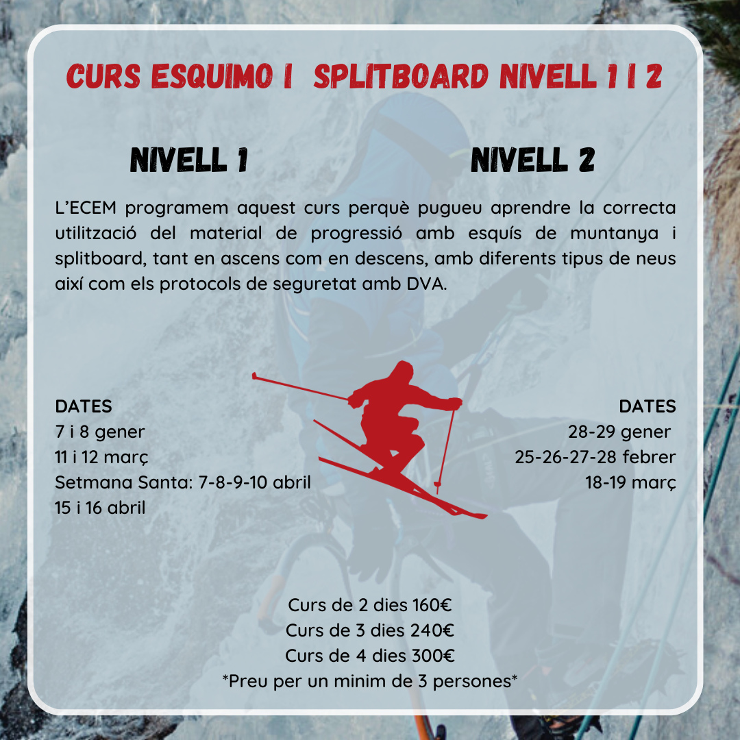 Curs esquimo i Splitboard Nivell 2