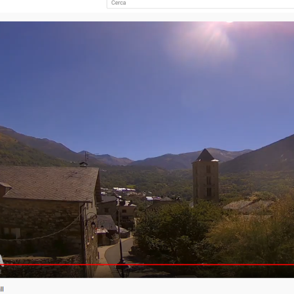 foto webcam Erill la Vall