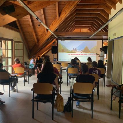 reunió de treball amb les empreses de la Vall de Boí