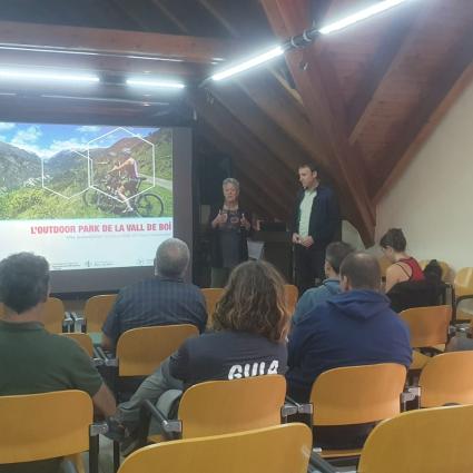 Presentació Outdoorpark Vall de Boí