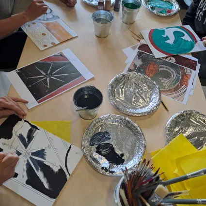 Taller pintura romànic