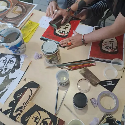 Taller pintura romànica