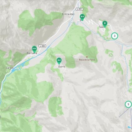 Mapa punts recarrega vehicle elèctric