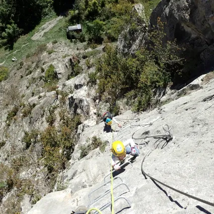 Via Ferrata amb nens
