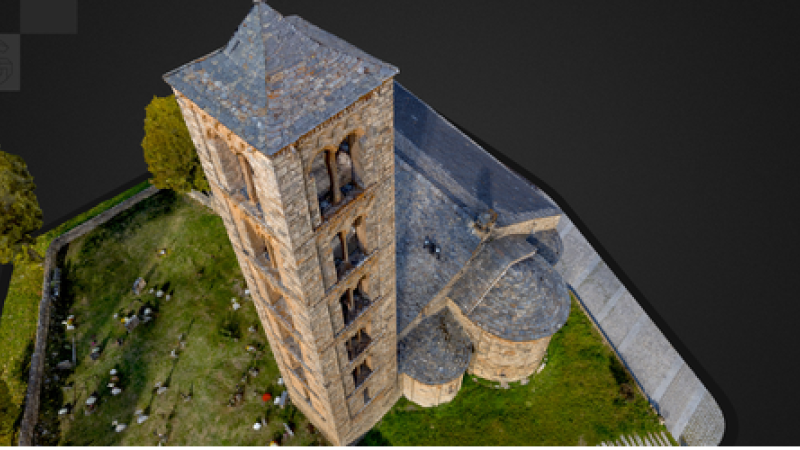 Conjunt romànic en 3D Conjunt romànic en 3D