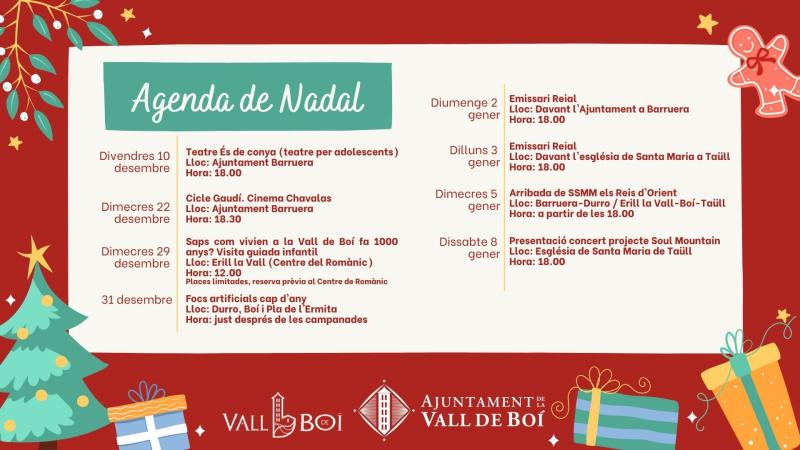 Agenda Nadal Vall de Boí