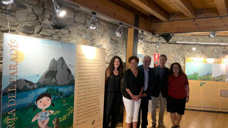 Inauguració exposició "La Màgia del Parc Nacional d'Aigüestortes i estany de Sant Maurici" Inauguració exposició "La Màgia del Parc Nacional d'Aigüestortes i estany de Sant Maurici"